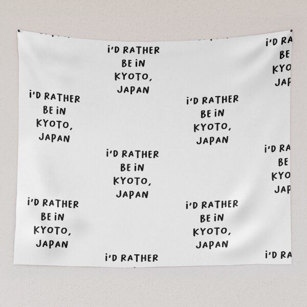 Item preview, I'D RATHER BE IN KYOTO, JAPAN | Handwritten Font designed and sold by RM-Journey.
