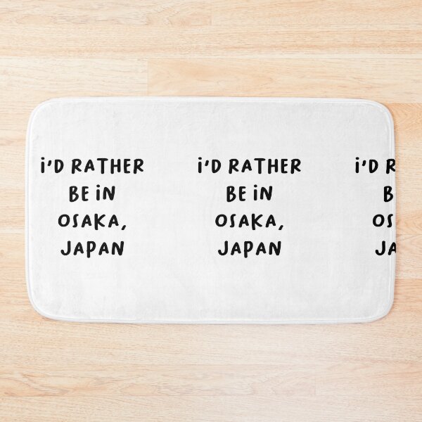 Item preview, I'D RATHER BE IN OSAKA, JAPAN | Handwritten Font designed and sold by RM-Journey.
