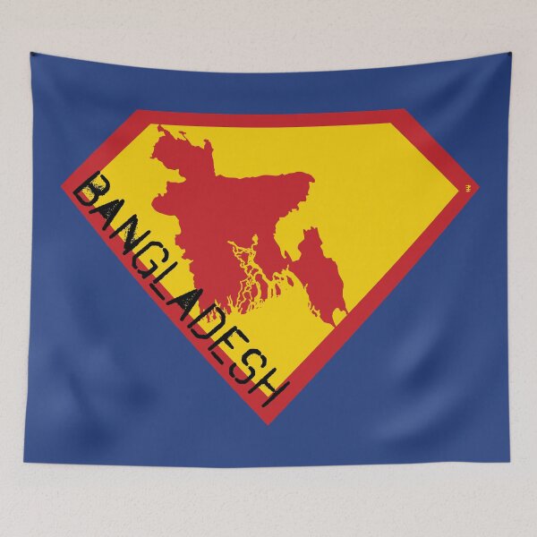 Item preview, BANGLADESH Spell Out - Freedom Is The Superpower -  SUPERHERO design designed and sold by pelagio.