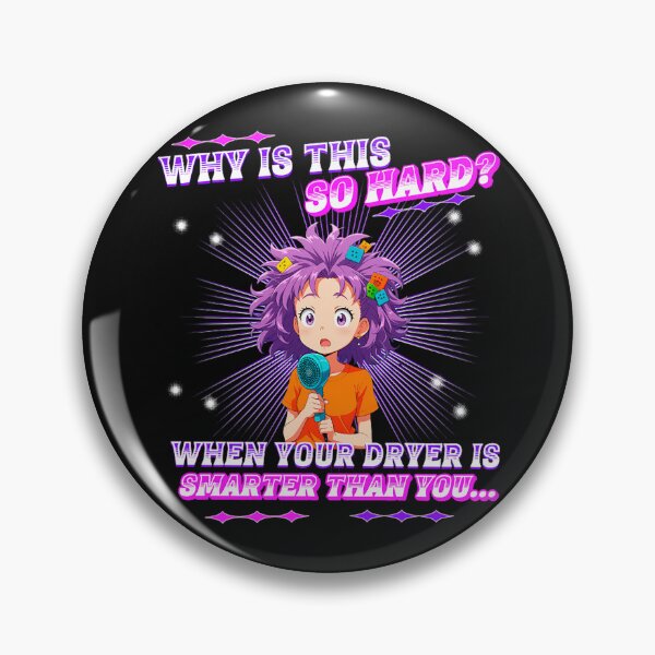 Item preview, Funny Hairdryer Chaos: Cartoon Bad Hair Day Design designed and sold by Intl-Day.