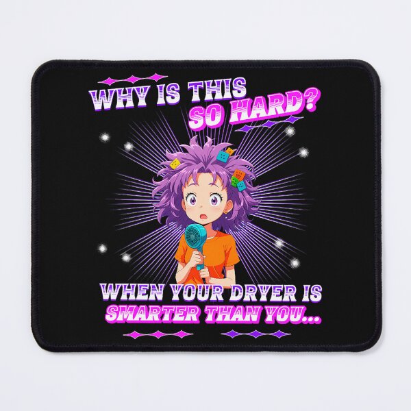 Item preview, Funny Hairdryer Chaos: Cartoon Bad Hair Day Design designed and sold by Intl-Day.