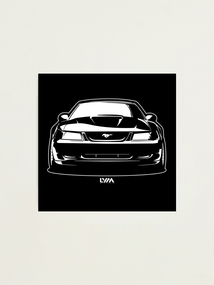 New Edge 1999-2004 Ford Mustang GT Photographic Print