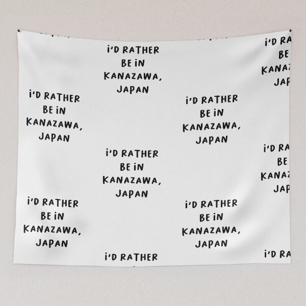 Item preview, I'D RATHER BE IN KANAZAWA, JAPAN | Handwritten Font designed and sold by RM-Journey.