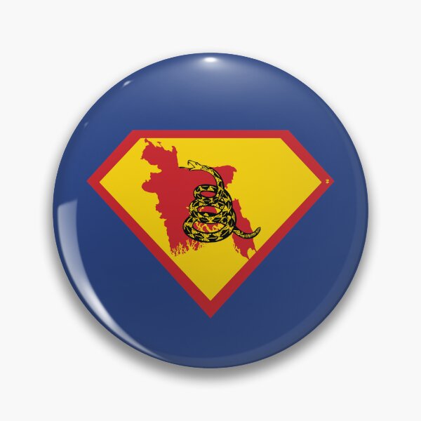 Item preview, BANGLADESH - Freedom Is The Superpower - Gadsden Snake Flag - Dont Tread On Me SUPERHERO design designed and sold by pelagio.
