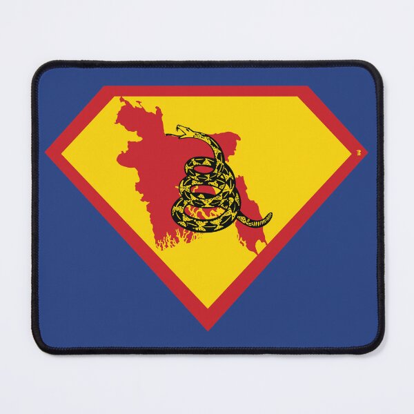 Item preview, BANGLADESH - Freedom Is The Superpower - Gadsden Snake Flag - Dont Tread On Me SUPERHERO design designed and sold by pelagio.