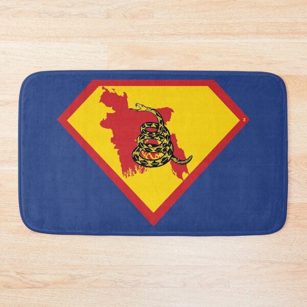 Item preview, BANGLADESH - Freedom Is The Superpower - Gadsden Snake Flag - Dont Tread On Me SUPERHERO design designed and sold by pelagio.