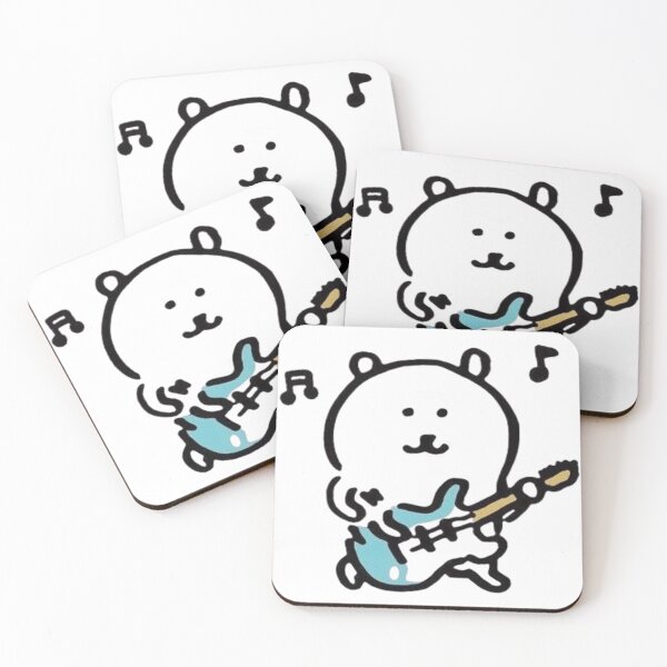 Item preview, Chiikawa Guitar Cute Bear Sticker ちいかわ designed and sold by resillus.