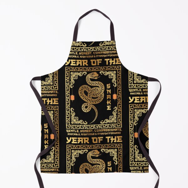 Item preview, Art Deco Gold Chinese New Year - Year of the Snake designed and sold by GDCdesigns.