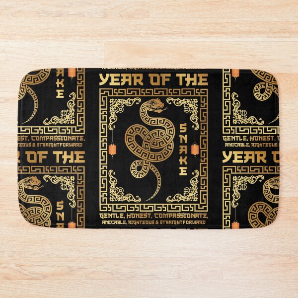 Item preview, Art Deco Gold Chinese New Year - Year of the Snake designed and sold by GDCdesigns.