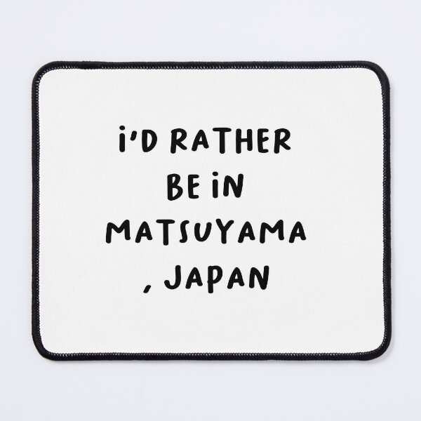Item preview, I'D RATHER BE IN MATSUYAMA, JAPAN | Handwritten Font designed and sold by RM-Journey.