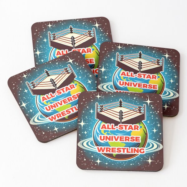 Item preview, ALL-STAR UNIVERSE WRESTLING logo designed and sold by ArtByFrancis.
