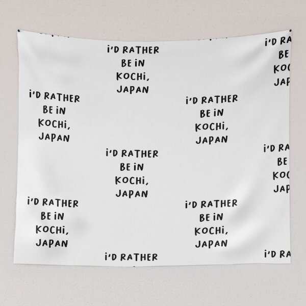 Item preview, I'D RATHER BE IN KOCHI, JAPAN | Handwritten Font designed and sold by RM-Journey.