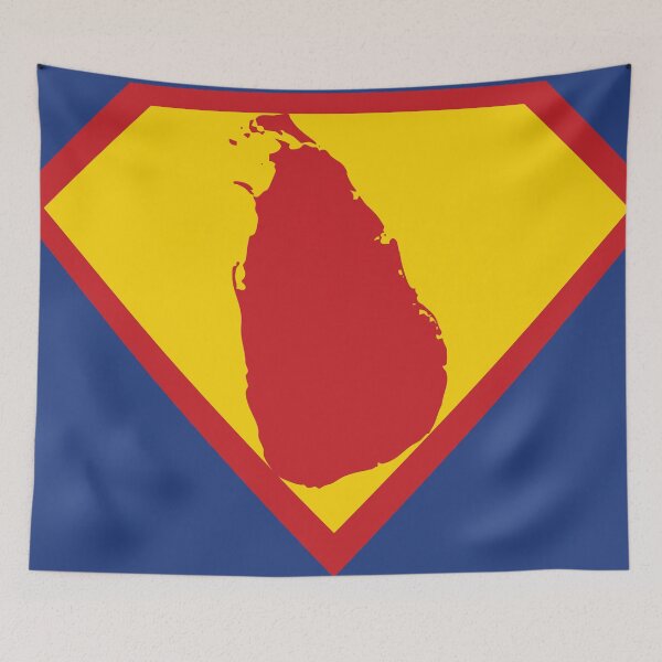 Item preview, SUPER SRI LANKA  - Freedom Is The Superpower - SUPERHERO design designed and sold by pelagio.