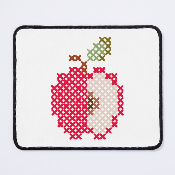 Item preview, Apple Cross Stitch designed and sold by Skull Fern.