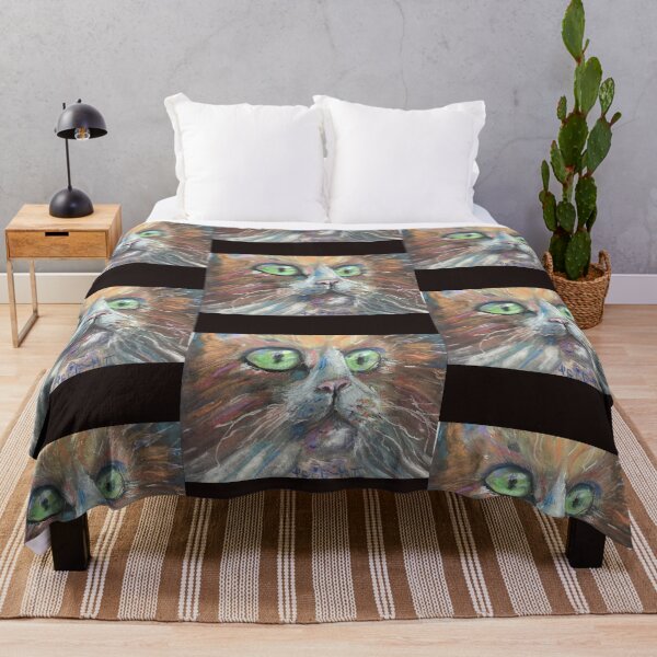 Item preview, Expressive cat designed and sold by Jacinta hunt.