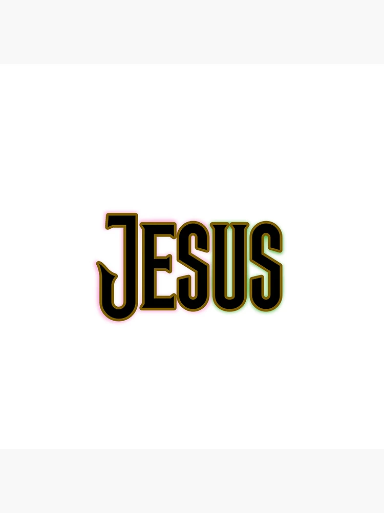 Thumbnail 4 of 4, Clock, JESUS | Sticker designed and sold by graycec.