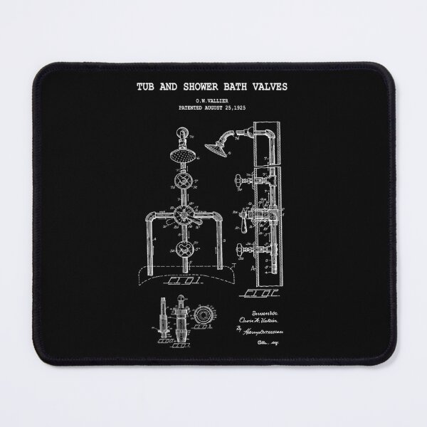 Item preview, Tub and Shower Bath Valves designed and sold by PATENT PRINTS.