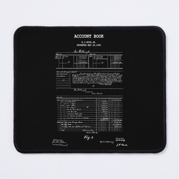 Item preview, Account Book designed and sold by PATENT PRINTS.
