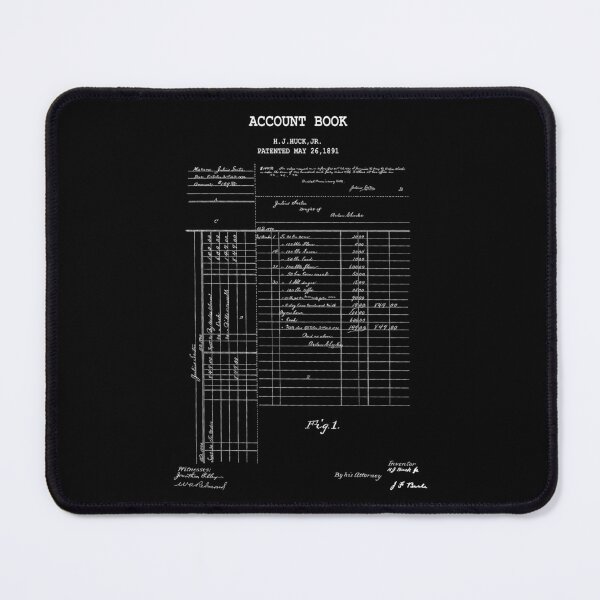Item preview, Account Book designed and sold by PATENT PRINTS.