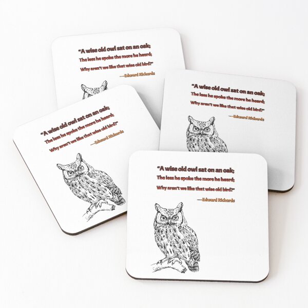 Item preview, Owl Collection 02 - Quotes designed and sold by MidnightBloomer.