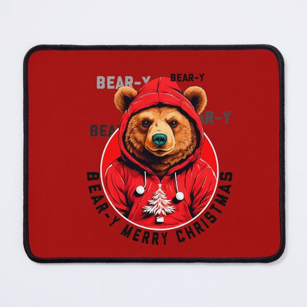 Item preview, Christmas Bear: High-Quality Urban Streetwear Illustration designed and sold by Alan Javier Cordoba Espinosa.