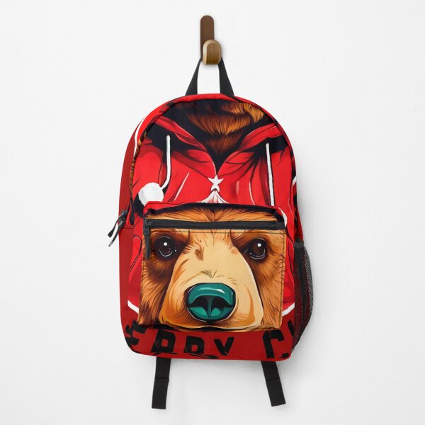 Item preview, Christmas Bear: High-Quality Urban Streetwear Illustration designed and sold by Alan Javier Cordoba Espinosa.