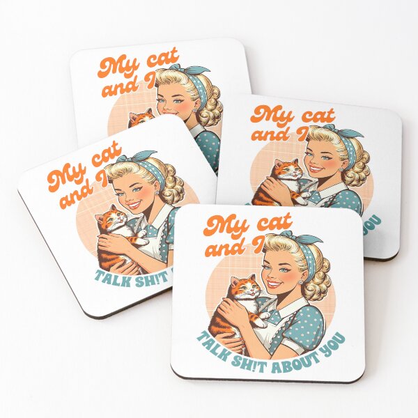 Item preview, Cat Mama Cat Mom Cat Lady My Cat & I Talk Sht About You  designed and sold by SHOPATOR.