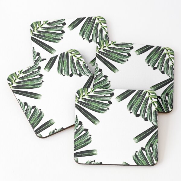 Item preview, Palm Leaf Watercolor Pattern #redbubble #lifestyle designed and sold by 83oranges.com.