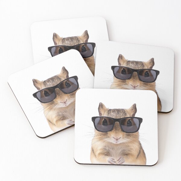 Item preview, Funny cool Gerbil wearing sunglasses designed and sold by LazyOwlStore.