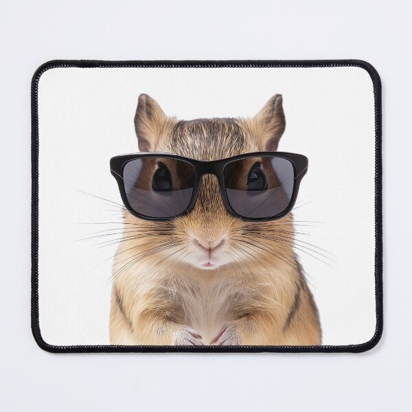 Item preview, Funny cool Gerbil wearing sunglasses designed and sold by LazyOwlStore.
