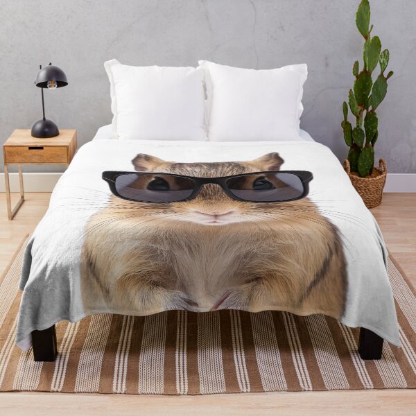 Item preview, Funny cool Gerbil wearing sunglasses designed and sold by LazyOwlStore.