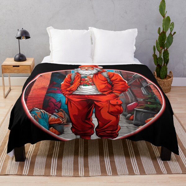 Item preview, Graffiti Santa Claus: Bold Street Style T-Shirt Design designed and sold by Alan Javier Cordoba Espinosa.