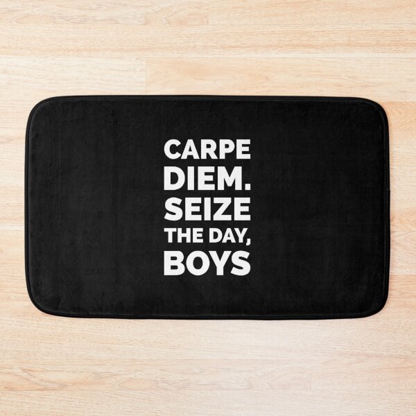 Item preview, Carpe diem. Seize the day, boys - dead poets society Movie Quote designed and sold by Boxing Kangaroo Retail Company.