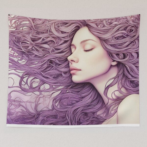Item preview, Ethereal Art: Queen of purple diamonds designed and sold by Alan Javier Cordoba Espinosa.