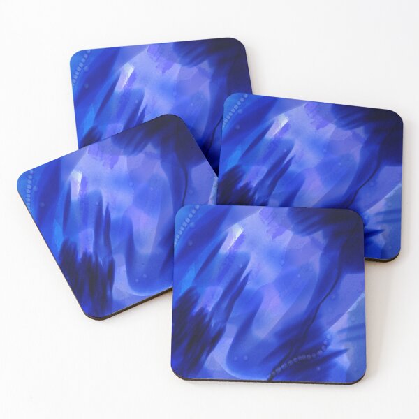Item preview, Inside the Sapphire - Birthstone Artwork in Blue designed and sold by Talia Felix.