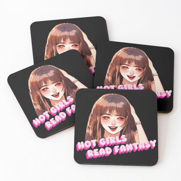 Item preview, Hot Girls Read Fantasy Books Aesthetic Cute Pastel Colors Book Girly designed and sold by MatthewViews.