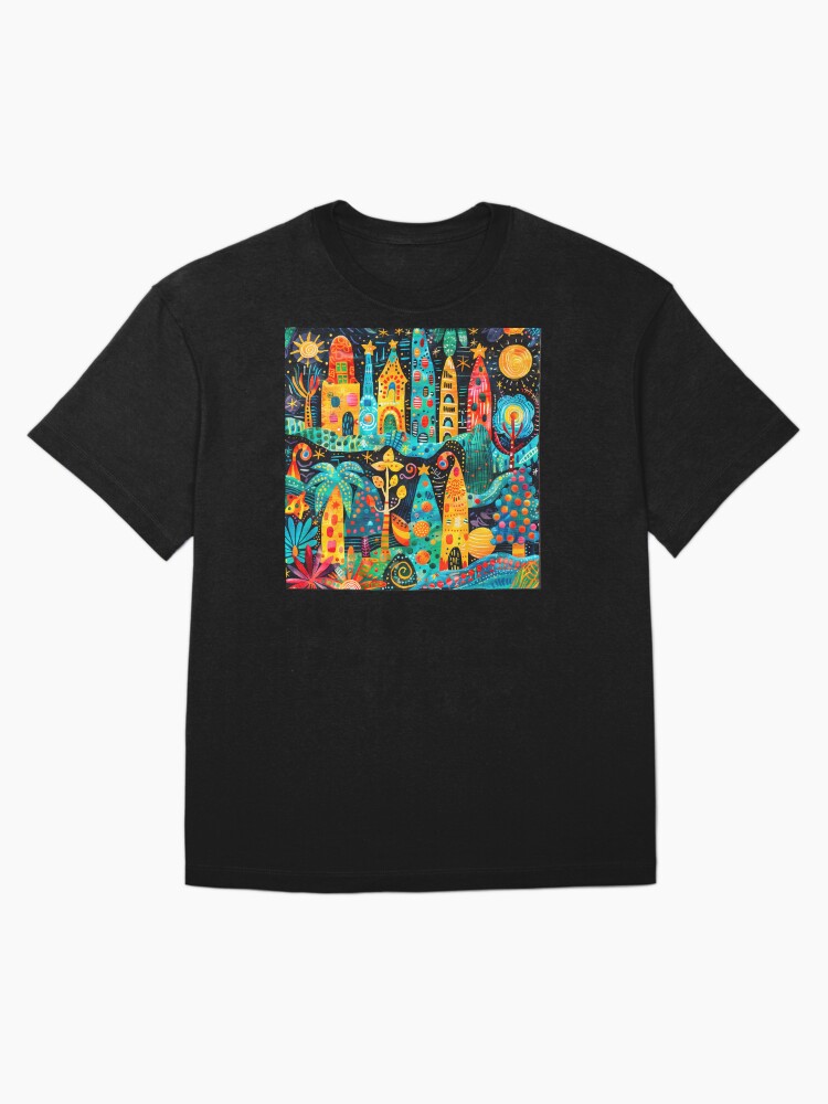 Thumbnail 3 of 7, Oversized T-Shirt, Finvara - Alebrije Christmas designed and sold by Finvara.