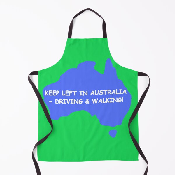 Artikelvorschau, In Australien links halten entworfen und verkauft von CazDPhotos.