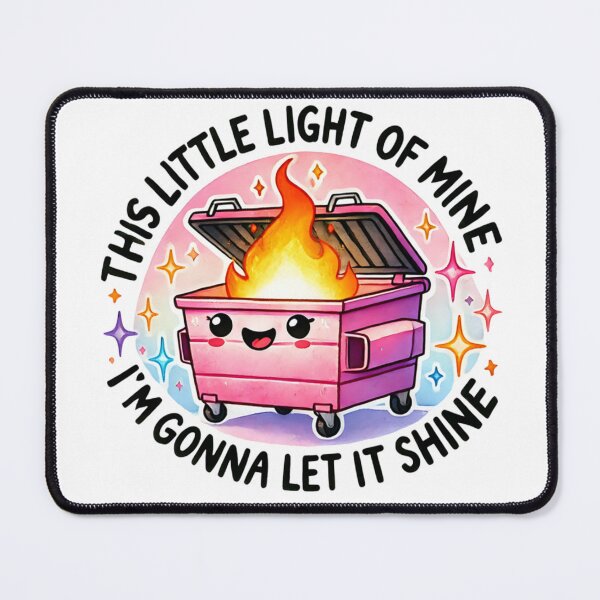 Item preview, This Little Light Dumpster Fire Funny designed and sold by SHOPATOR.