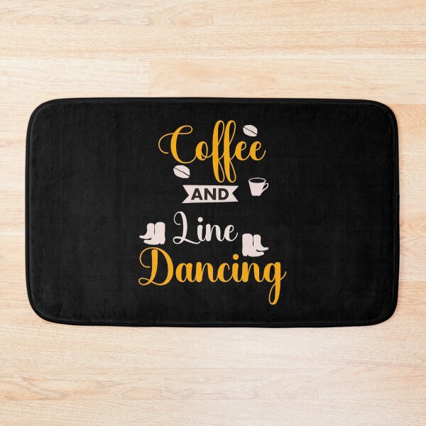 Artikelvorschau, Kaffee und Line Dance entworfen und verkauft von Zilpa’s Prints.