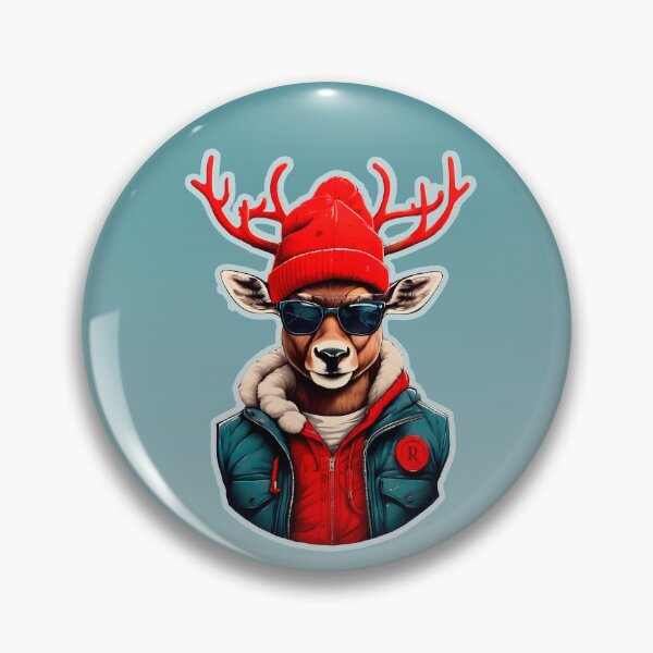 Item preview, Urban Style Rudolph: Detailed T-Shirt and Hoodie Design 02 designed and sold by Alan Javier Cordoba Espinosa.