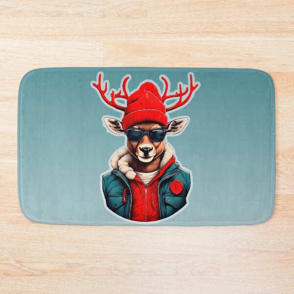 Item preview, Urban Style Rudolph: Detailed T-Shirt and Hoodie Design 02 designed and sold by Alan Javier Cordoba Espinosa.