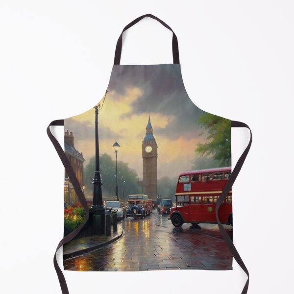 Item preview, London Charm on a Rain-Soaked Day designed and sold by BlareBlare.
