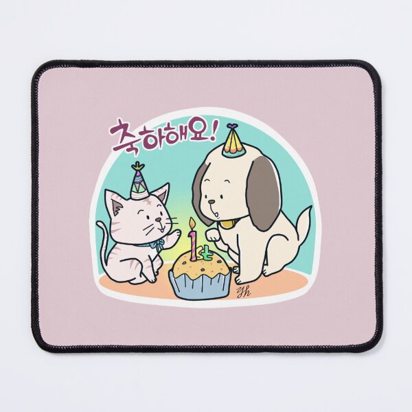 Item preview, Friendship of a cat and a dog designed and sold by YoungheeKim.