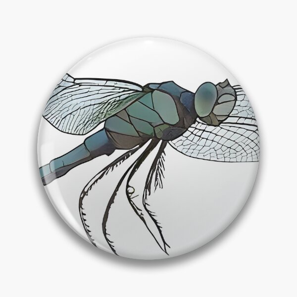 Item preview, Elegant Dragonfly Illustration designed and sold by DreamDigi2024RB.