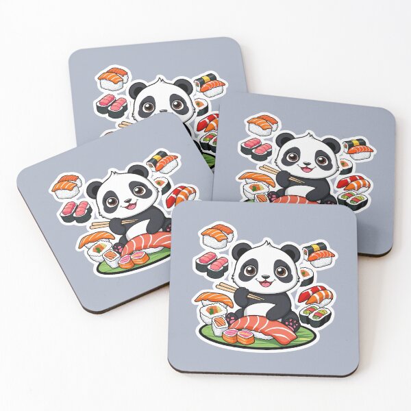 Item preview, my opanda loves sushi | Sushi lover | Japanese food at Gobble Gala  designed and sold by Kids GobbleGala.