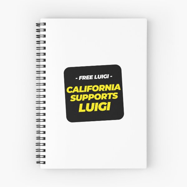 Item preview, California Supports Luigi Free Luigi designed and sold by SparksGlo-AAAA.