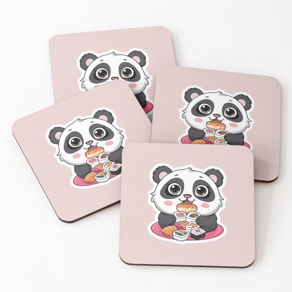 Item preview, panda loves japanese food | Sushi lover | Japanese food at Gobble Gala  designed and sold by Kids GobbleGala.