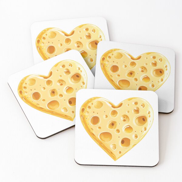 Item preview, Heart-shaped Cheese designed and sold by DigitalToast.