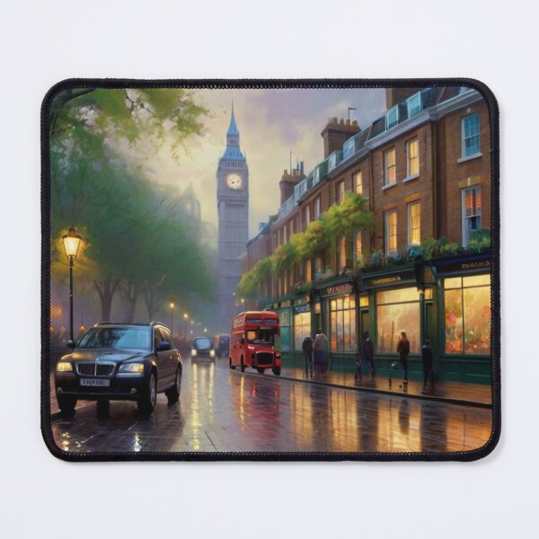 Item preview, Glistening Streets of London in the Rain designed and sold by BlareBlare.